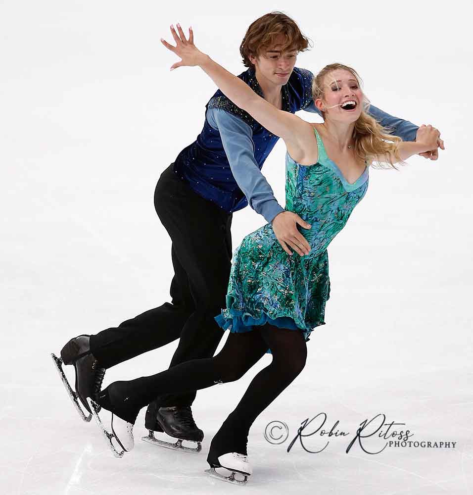 2022 Lake Placid Ice Dance International Eva Pate & Logan Bye